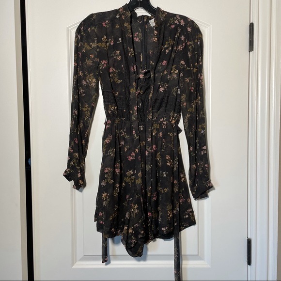 NWOT Zimmermann silk romper - Picture 3 of 5